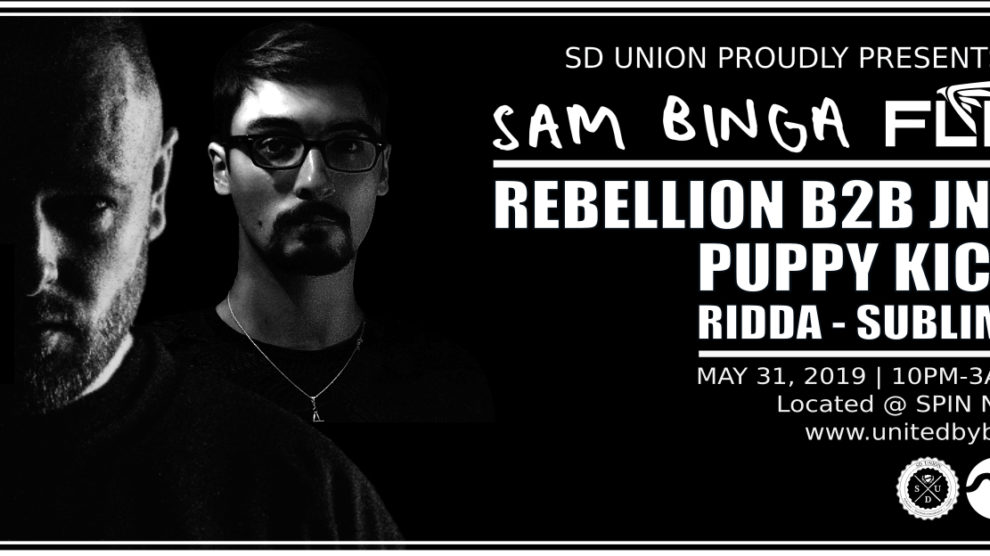 Flyer promo for SD Union May 31