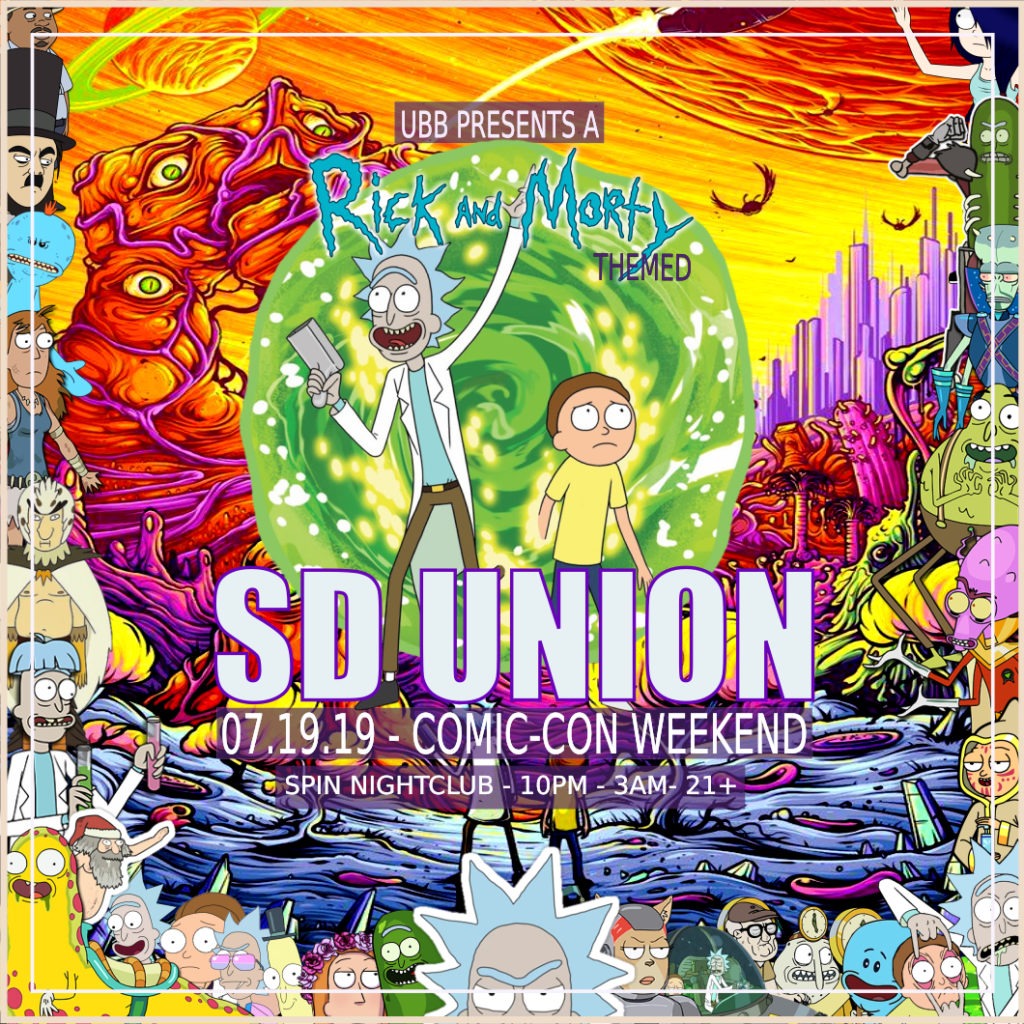 SD Union San Diego Comic-Con art