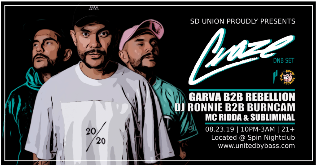 SD Union with DJ Craze artwork