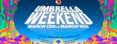 ALL ROADS LEAD TO UMBRELLA WEEKEND 2020 – MUST ATTEND