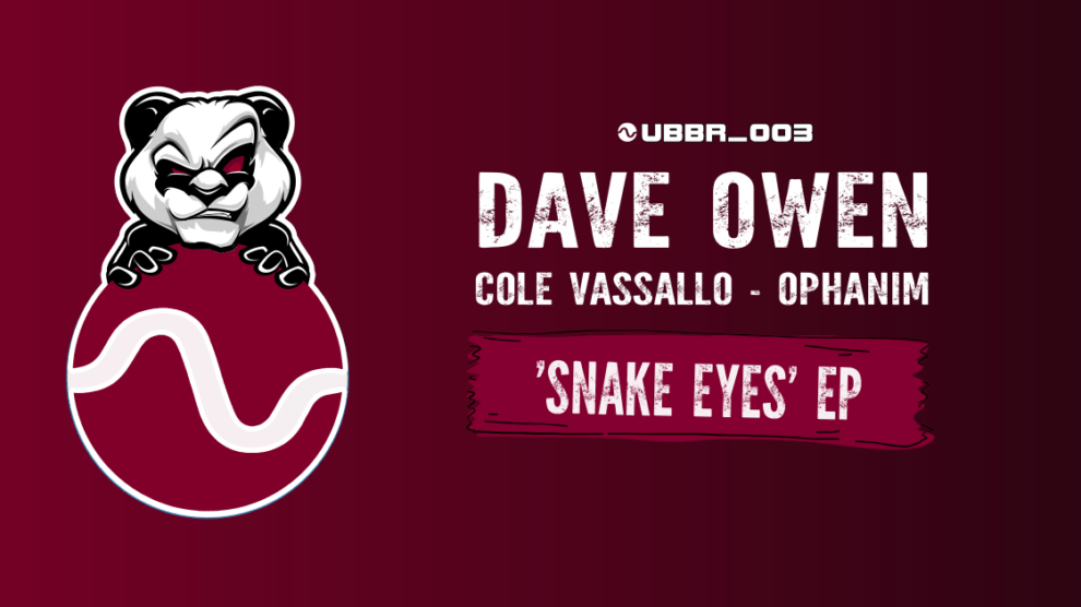 UBB Recordings third release artwork with Dave Owen, Cole Vassallo and Ophimin