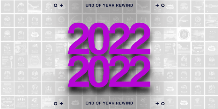 United By Bass 2022 end of year rewind artwork