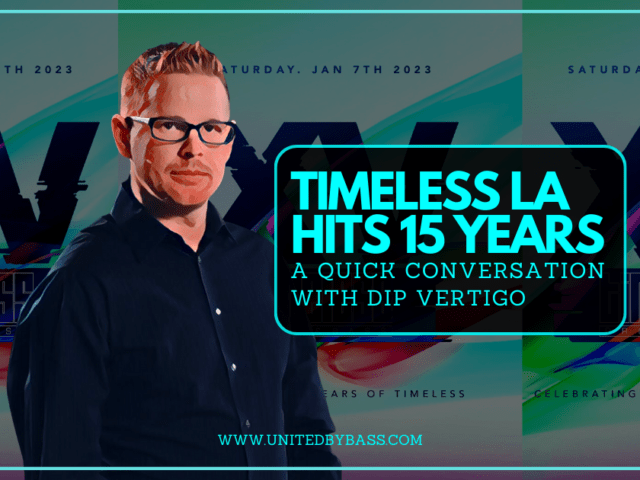 Timeless Los Angeles 15 year anniversary conversation with Dip Vertigo artwork