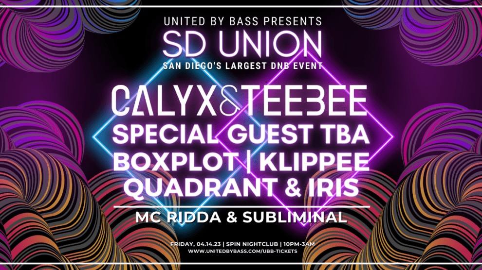SD Union with Calyxz & Tebee, Boxplot, Klippee, Quadrant & Iris alongside a very special artwork