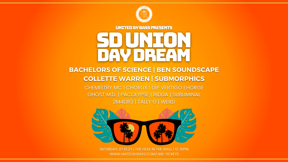 SD Union Day Dream July 2023 artwork