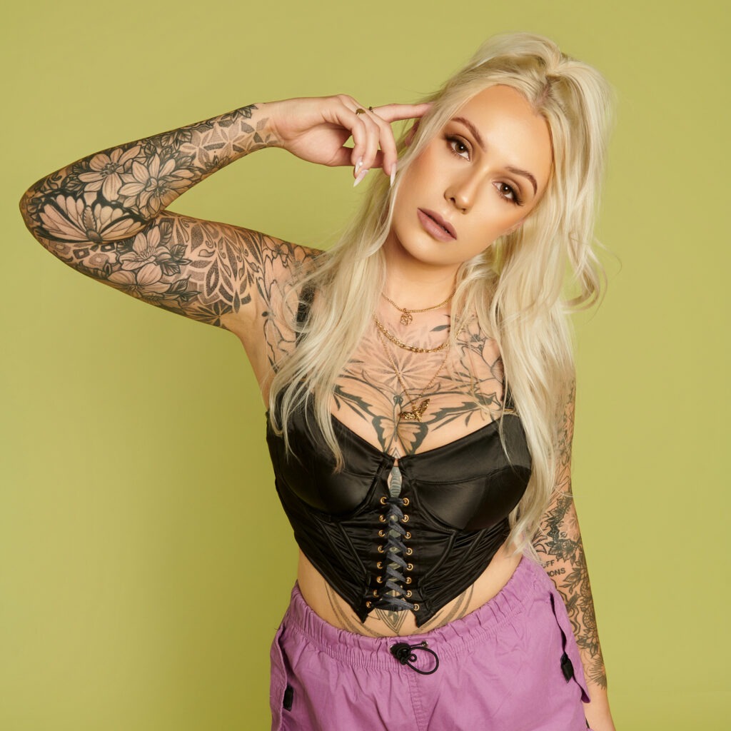 Musician known as Georgie Riot