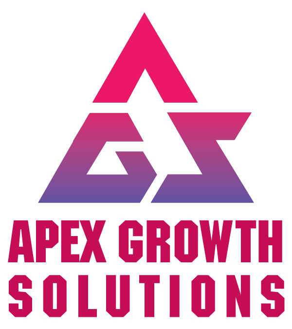 Graphic with text: Apex Growth Solutions